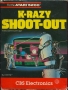 Atari  5200&nbsp; - &nbsp;K-razy Shootout (1982) (CBS) (U)